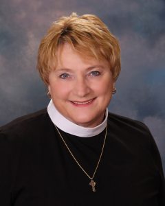 Rev Nancy Bryson, Deacon at St George Episcopal